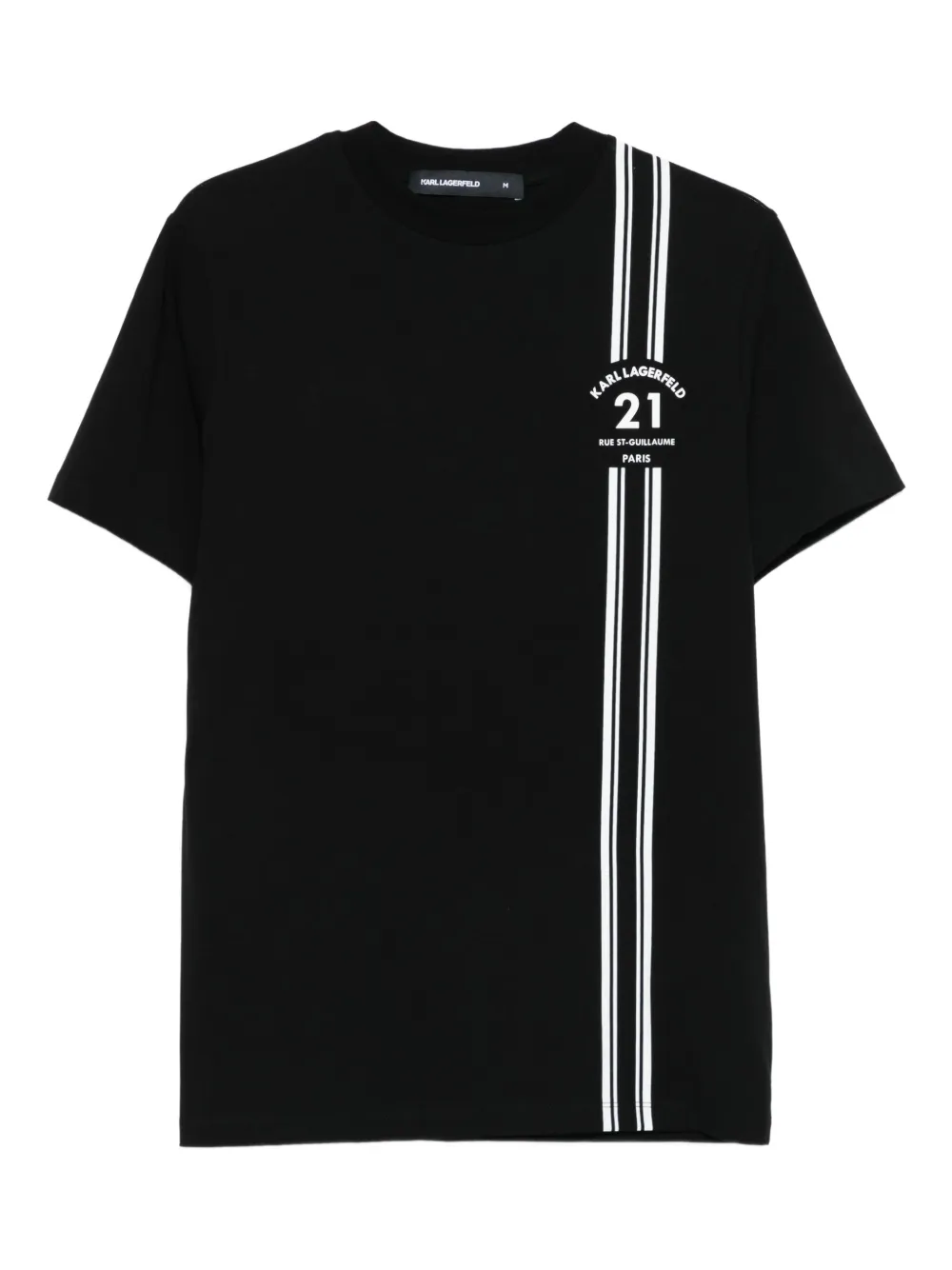 Футболка с полосками KARL LAGERFELD, черный
Футболка с полосками KARL LAGERFELD, черный