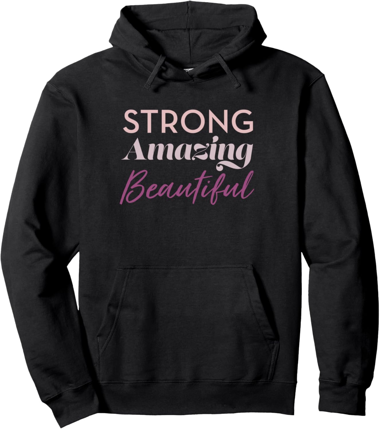Сильная, потрясающая, красивая толстовка Trendy Apparel, черный
Сильная, потрясающая, красивая толстовка Trendy Apparel, черный