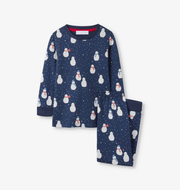 Пижама облегающего кроя из органического хлопка с принтом «Снеговик» для детей от 1 до 6 лет The Little White Company, синий
Пижама облегающего кроя из органического хлопка с принтом «Снеговик» для детей от 1 до 6 лет The Little White Company, синий
