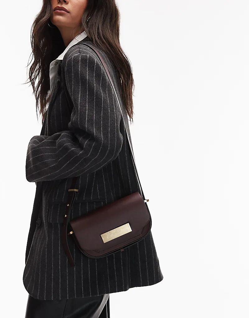 Сумка-саквояж Allsaints Etta темно-красного цвета
Сумка-саквояж Allsaints Etta темно-красного цвета