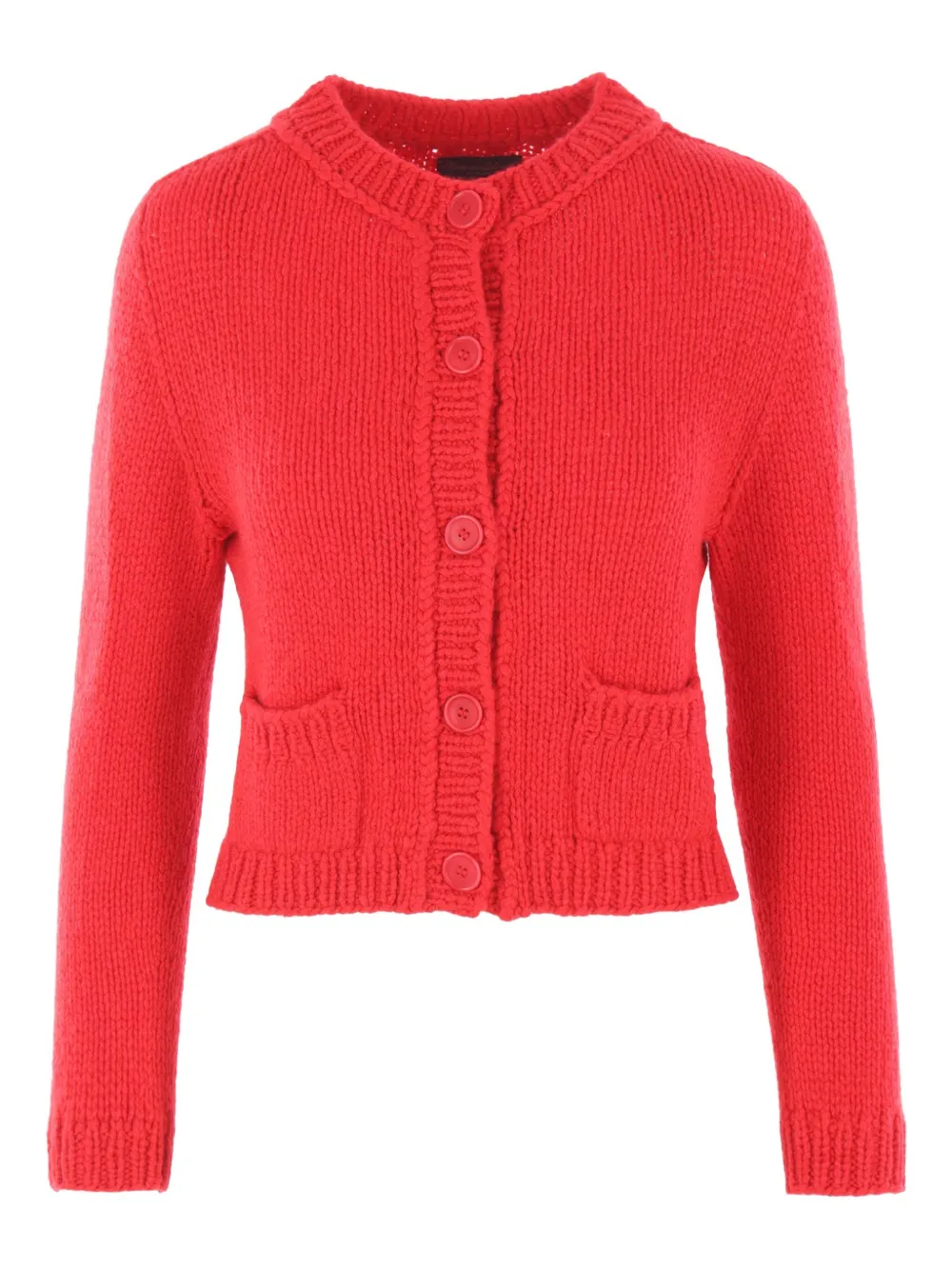 Кардиган с накладными карманами на пуговицах WOMMELSDORFF BERLIN, красный
Кардиган с накладными карманами на пуговицах WOMMELSDORFF BERLIN, красный
