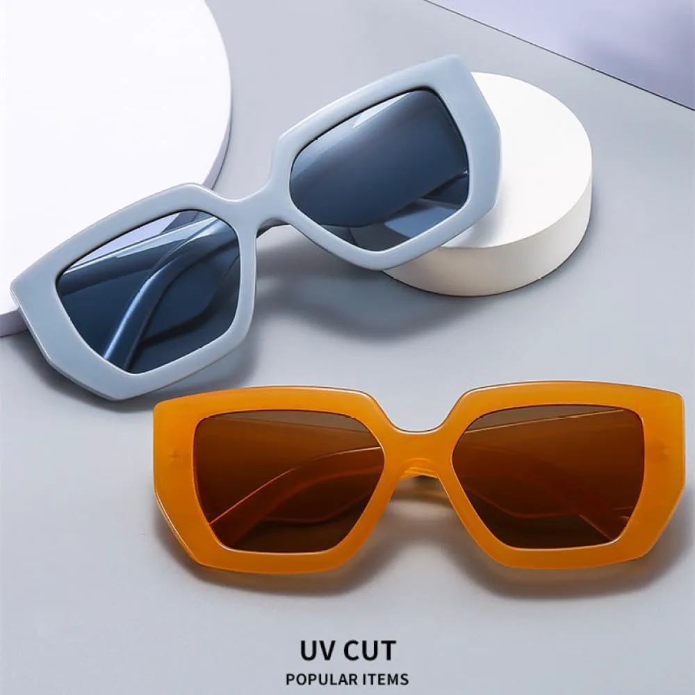 Винтажные квадратные солнцезащитные очки для женщин и мужчин, с широкими дужками и крупной оправой, модные солнцезащитные очки, летние ретро-тренды MTZJH, C12
Винтажные квадратные солнцезащитные очки для женщин и мужчин, с широкими дужками и крупной оправой, модные солнцезащитные очки, летние ретро-тренды MTZJH, C12