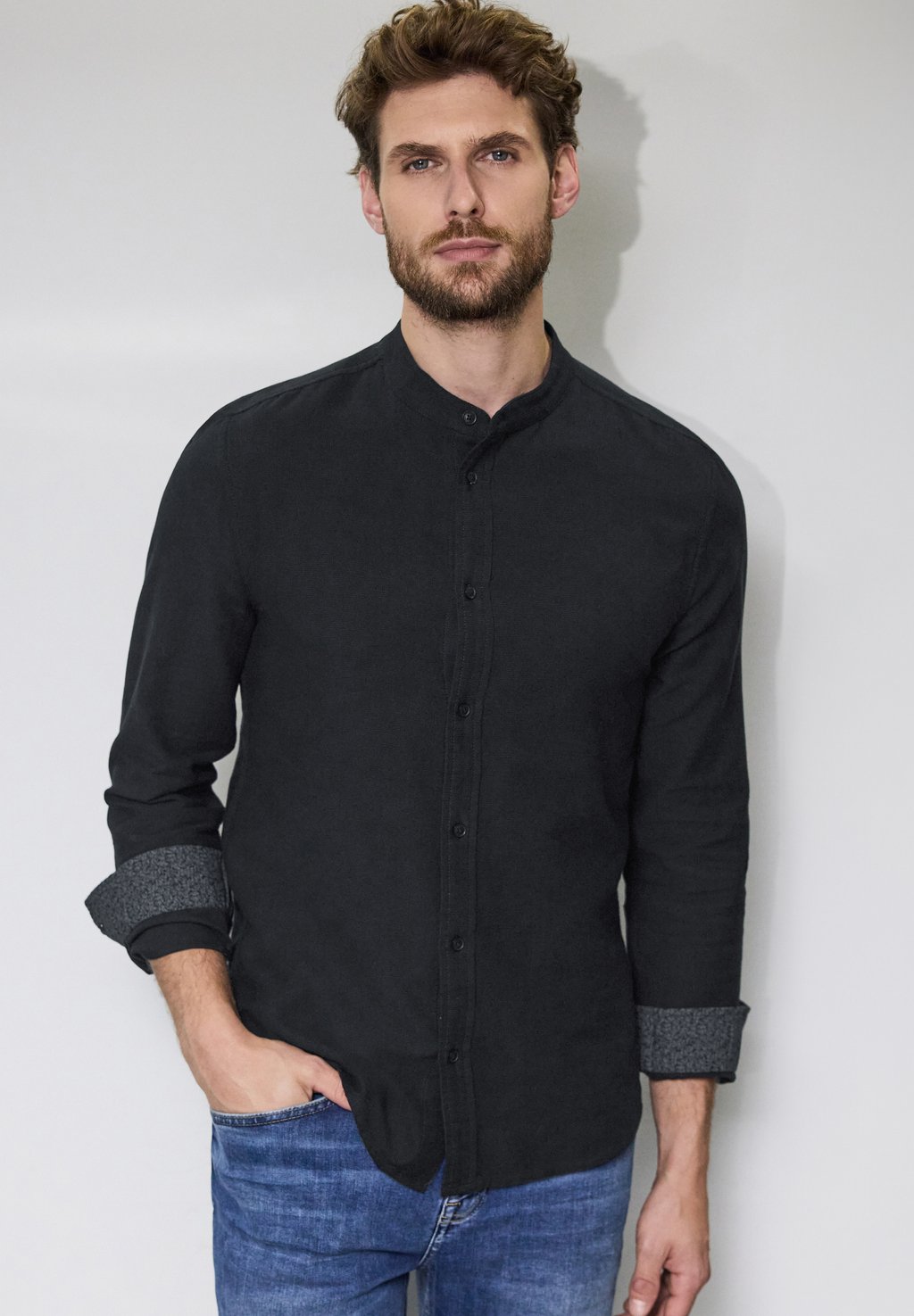 Рубашка STRUKTUR IM SLIM FIT Street One MEN, черный
Рубашка STRUKTUR IM SLIM FIT Street One MEN, черный