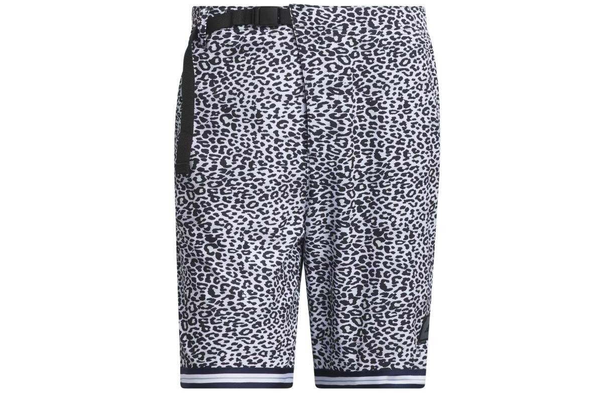 Adidas Мужские спортивные шорты, Черно-белый 
Adidas Мужские спортивные шорты, Черно-белый