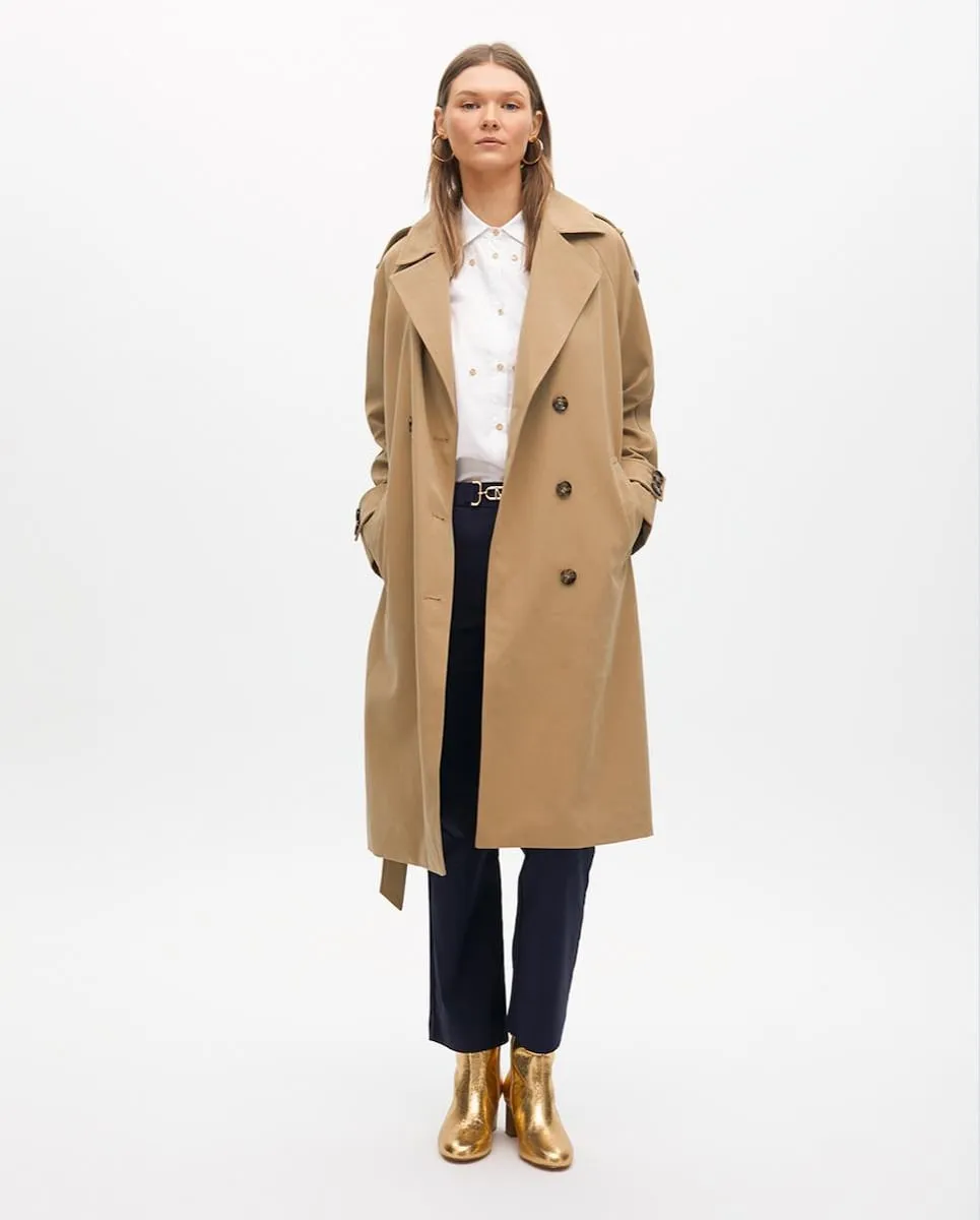 Женское длинное пальто с двойной застежкой на пуговицы Lola Casademunt, бежевый
Женское длинное пальто с двойной застежкой на пуговицы Lola Casademunt, бежевый