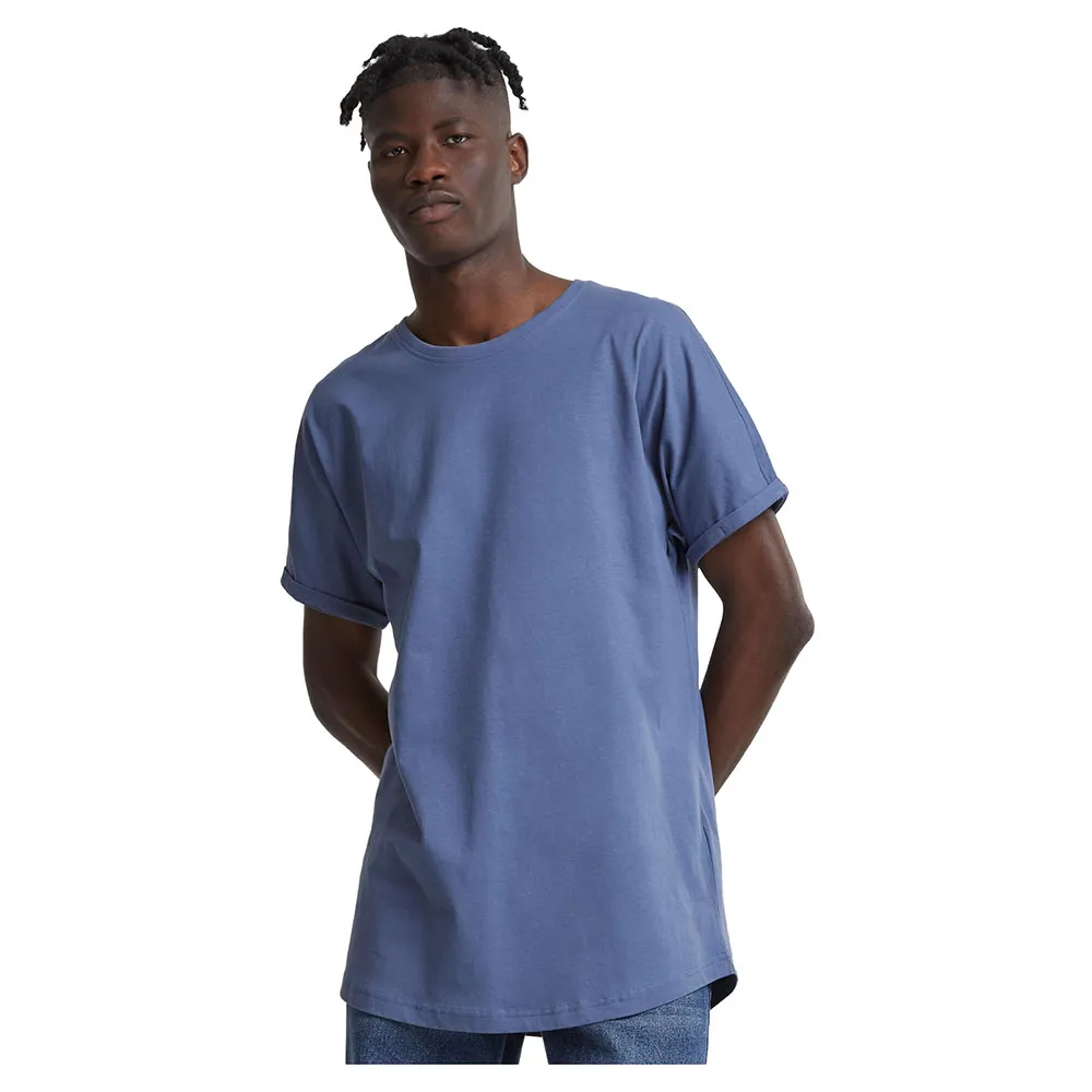 Футболка с коротким рукавом Urban Classics Long Shaped Turnup, синий
Футболка с коротким рукавом Urban Classics Long Shaped Turnup, синий