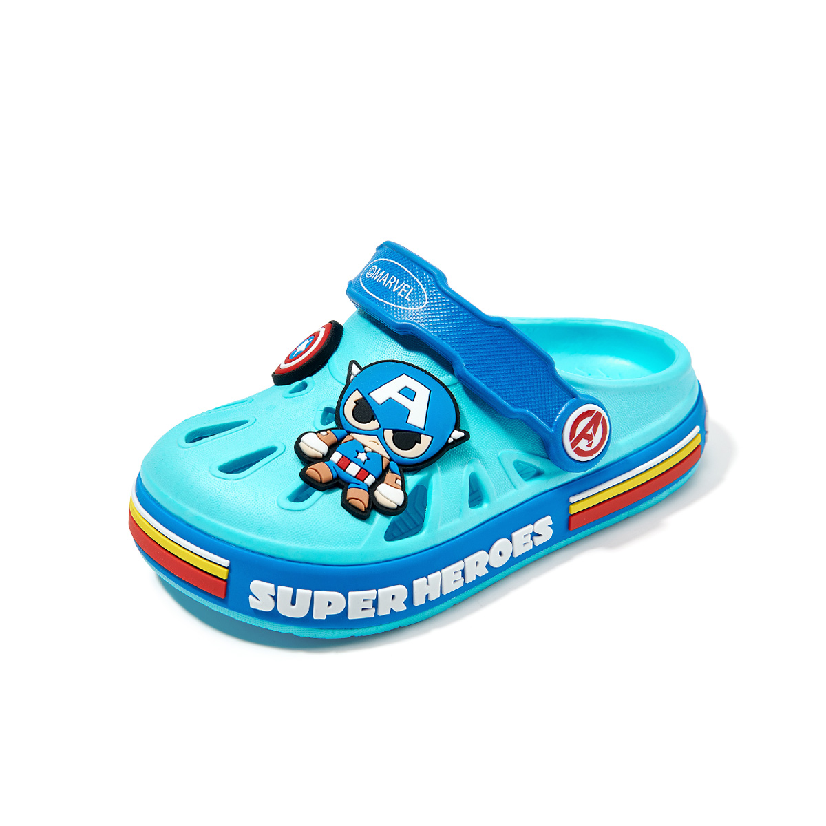 Детские сандалии серии Marvel для подростков Disney, синий 
Детские сандалии серии Marvel для подростков Disney, синий