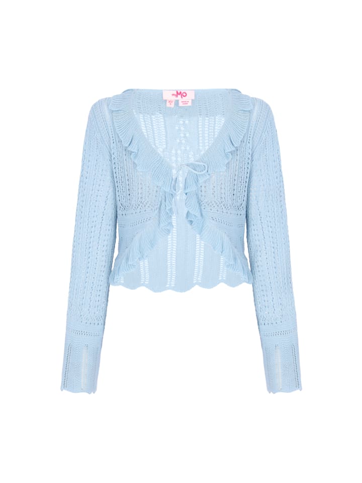 MyMo Женский кардиган светло-голубого цвета
MyMo Женский кардиган светло-голубого цвета