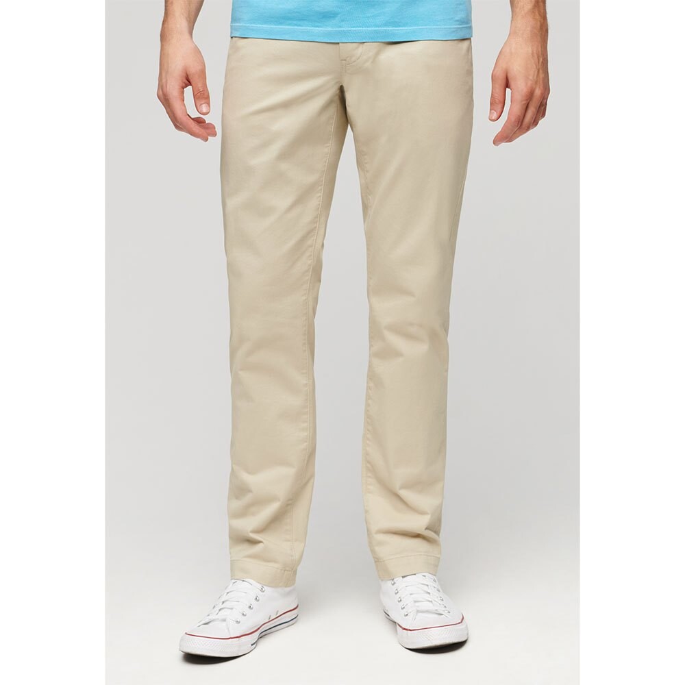 Брюки Superdry Tapered Stretch Chino, бежевый
Брюки Superdry Tapered Stretch Chino, бежевый