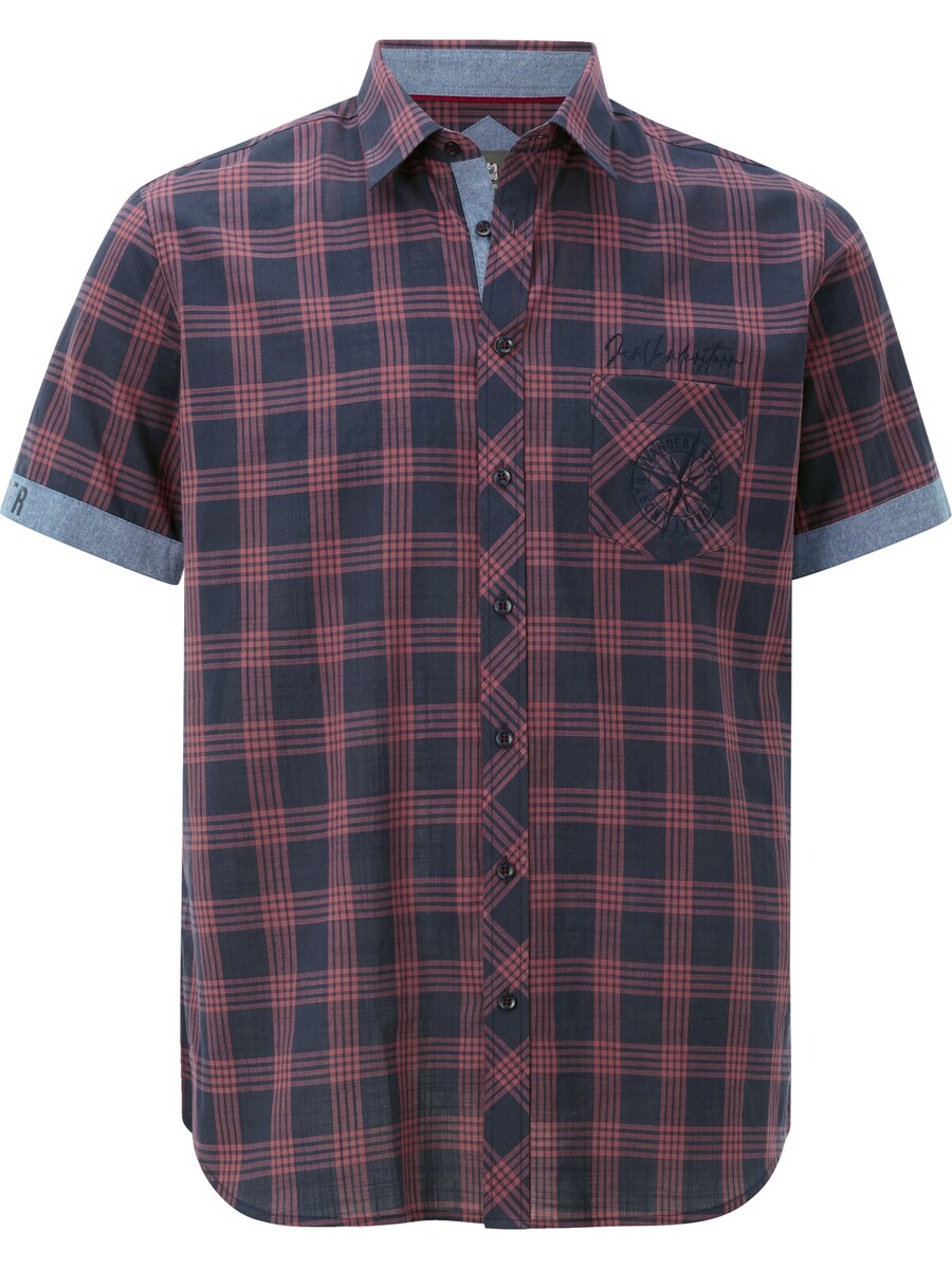 Рубашка на пуговицах Jan Vanderstorm Teoper, темно-красный
Рубашка на пуговицах Jan Vanderstorm Teoper, темно-красный