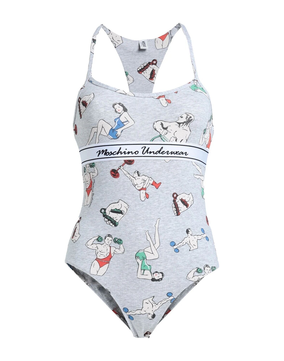 Боди Moschino, серый
Боди Moschino, серый