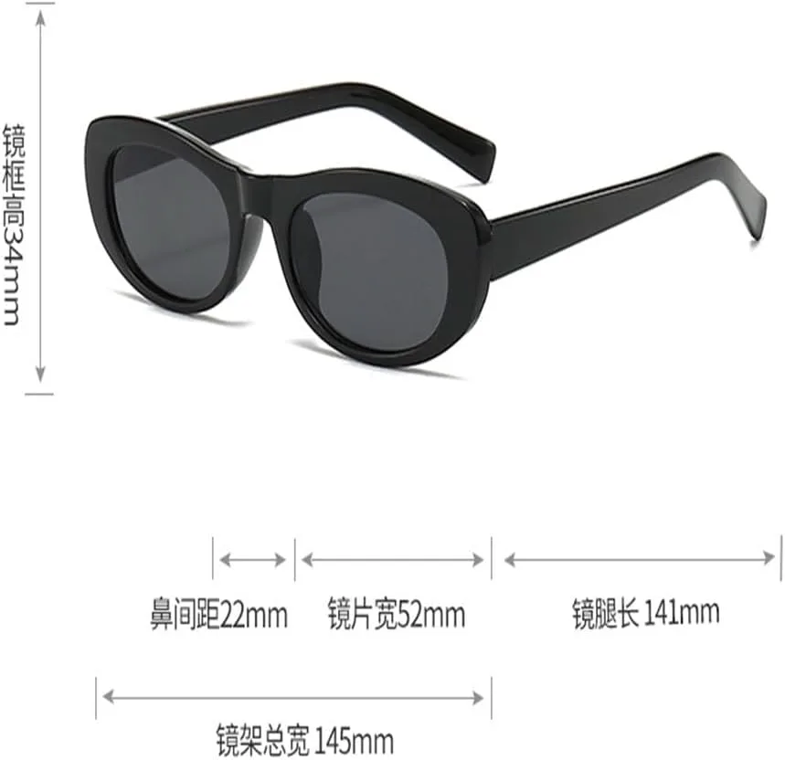 Модные солнцезащитные очки «кошачий глаз» для женщин, овальные черные солнцезащитные очки, прямоугольные очки для женщин с защитой от УФ-излучения KTUCN, 5
Модные солнцезащитные очки «кошачий глаз» для женщин, овальные черные солнцезащитные очки, прямоугольные очки для женщин с защитой от УФ-излучения KTUCN, 5