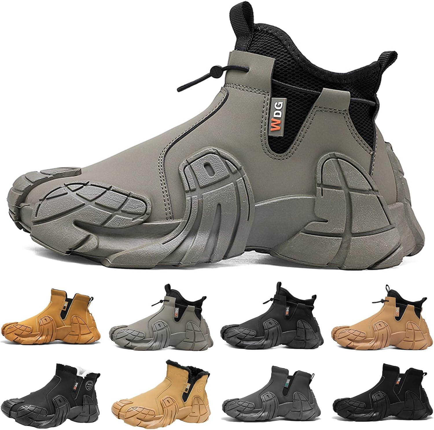 Мужские высокие кроссовки для походов, повседневные кроссовки с нескользящей подошвой, походные туфли, зимние ботинки Gezolligheid, серый
Мужские высокие кроссовки для походов, повседневные кроссовки с нескользящей подошвой, походные туфли, зимние ботинки Gezolligheid, серый