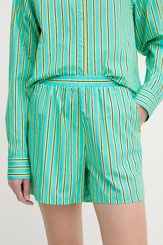 Хлопковые шорты TAIR Silvian Heach, бирюзовый 
Хлопковые шорты TAIR Silvian Heach, бирюзовый