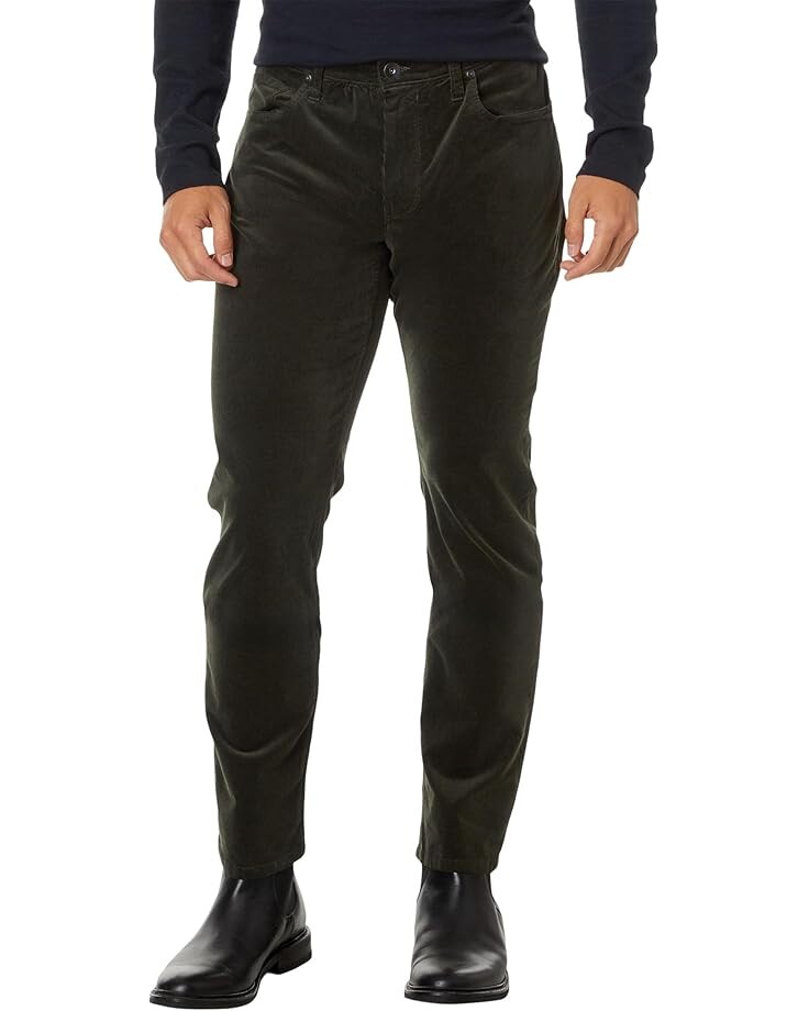 Брюки Paige Ederal Slim Straight Fit Stretch Corduroy Pants, цвет Shaded Glen 
Брюки Paige Ederal Slim Straight Fit Stretch Corduroy Pants, цвет Shaded Glen