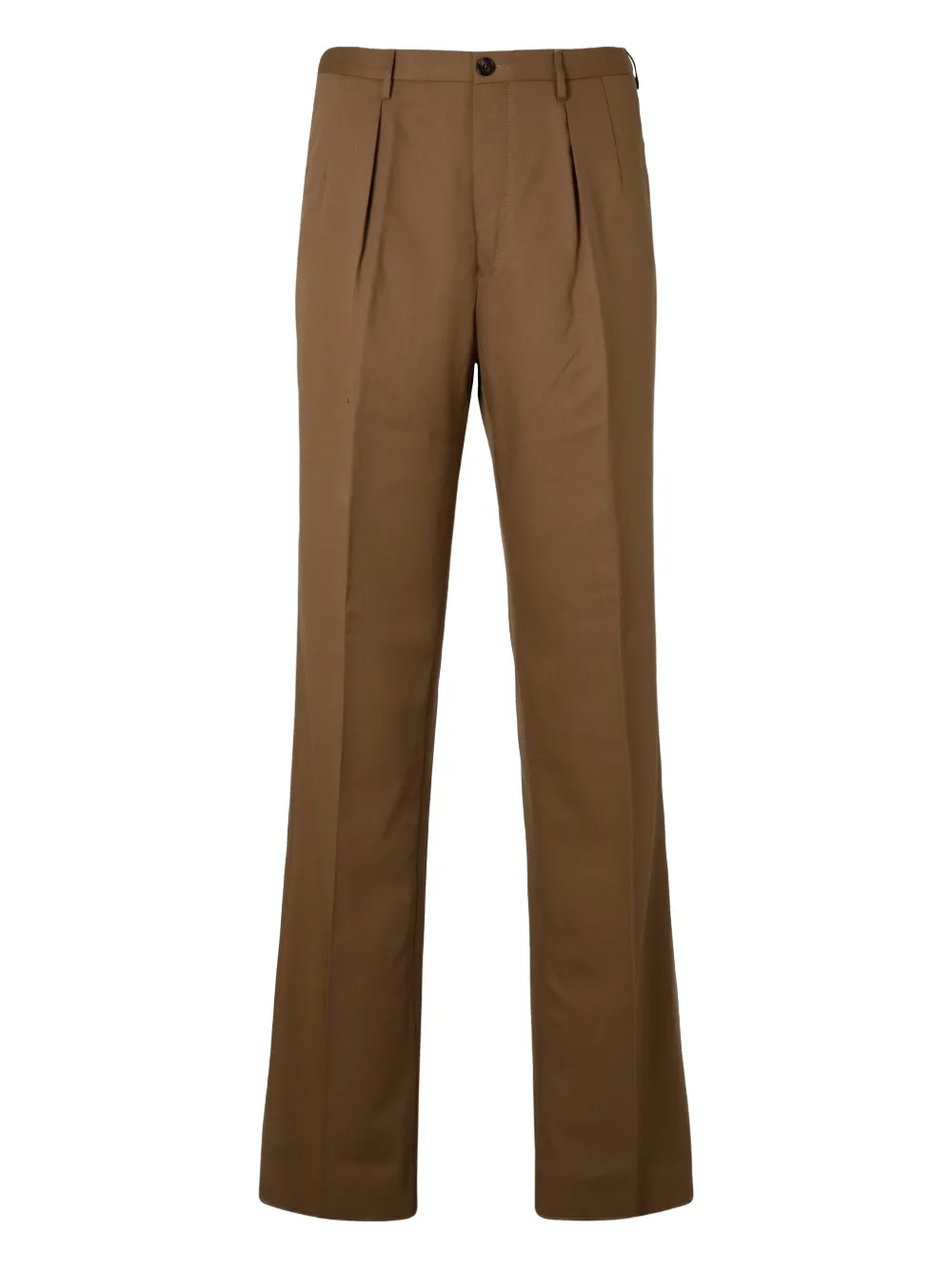 Брюки со складками Slowear, коричневый
Брюки со складками Slowear, коричневый