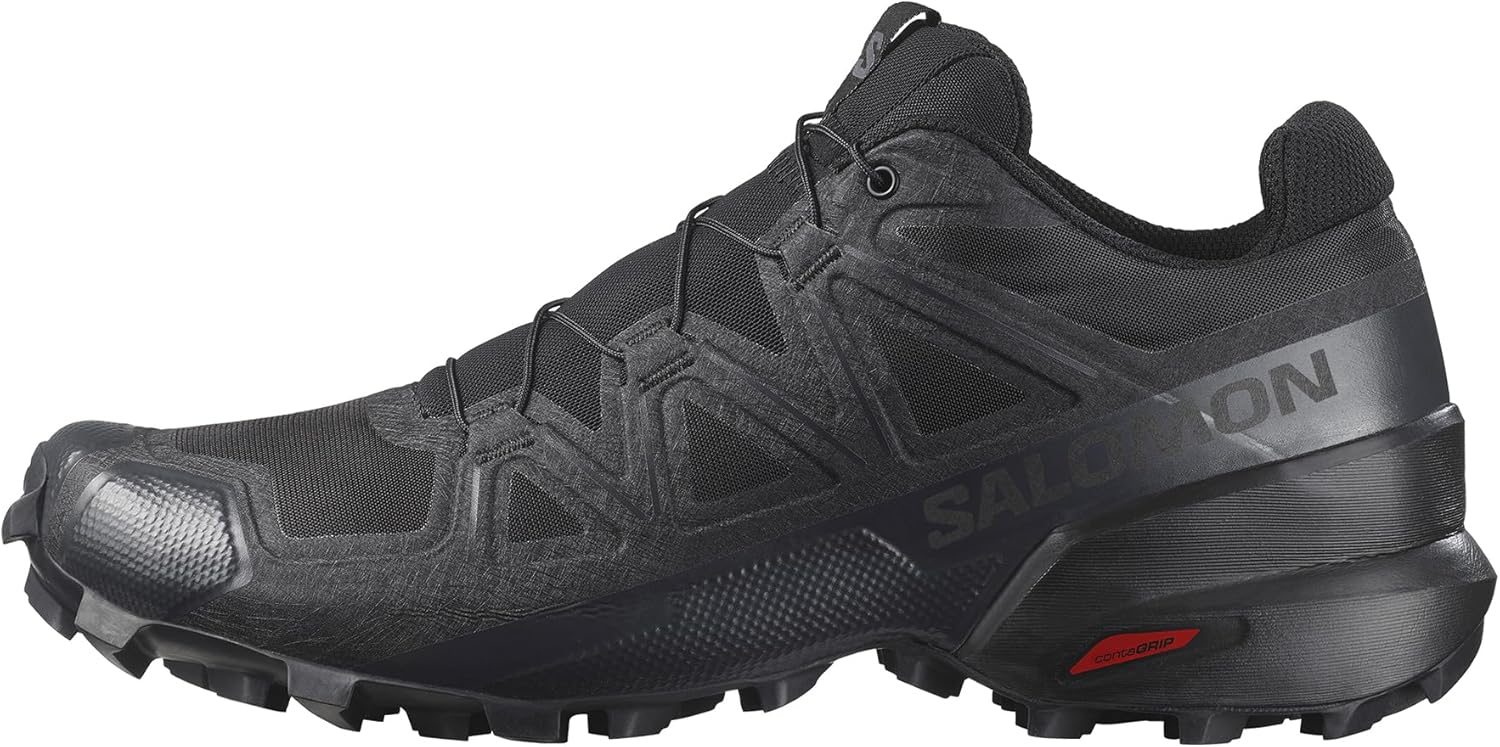 Мужские трейловые кроссовки Salomon Speedcross, черный
Мужские трейловые кроссовки Salomon Speedcross, черный