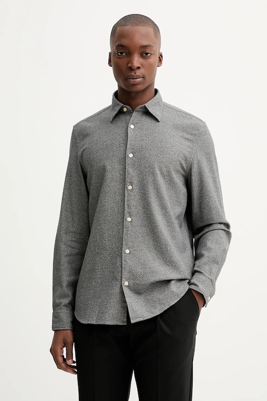 Хлопковая рубашка Marc O'Polo, серый
Хлопковая рубашка Marc O'Polo, серый