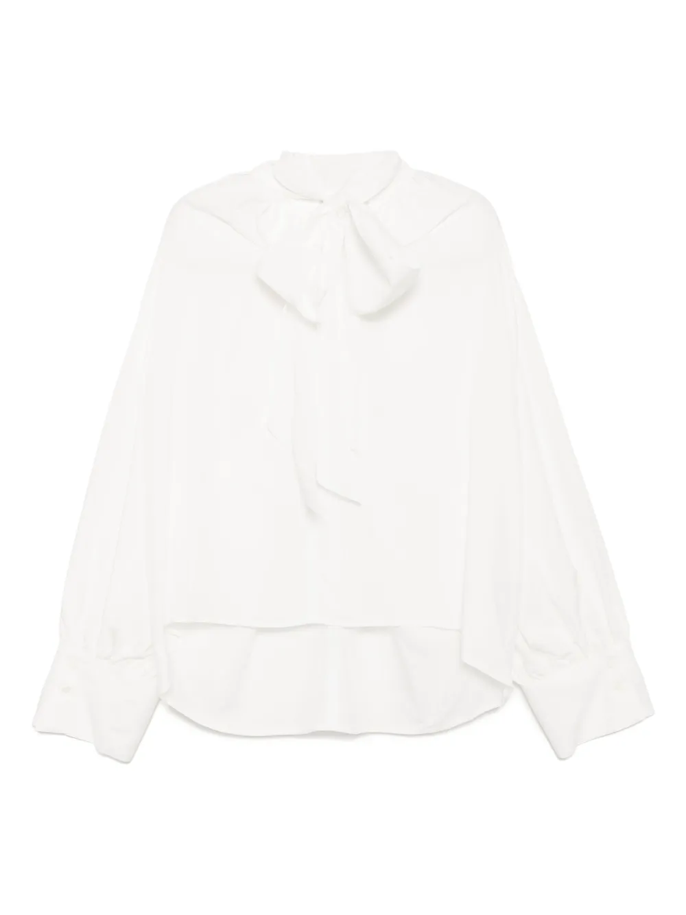 Блузка со сборками и завязками Goen.J, белый
Блузка со сборками и завязками Goen.J, белый