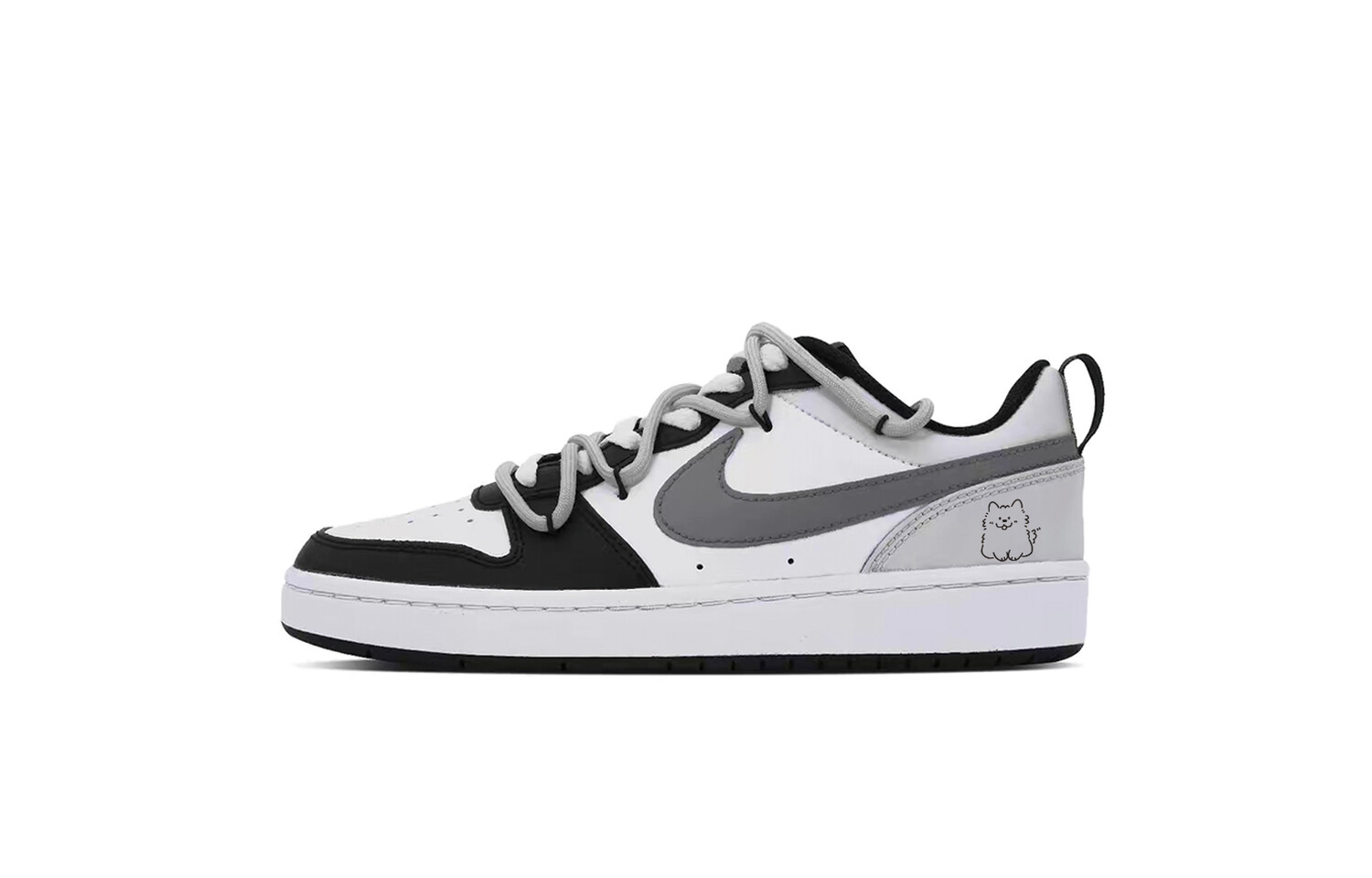 Кроссовки Nike Court Borough Skateboarding Shoes Women's Low-top Black/White/Gray, темно-серый
Кроссовки Nike Court Borough Skateboarding Shoes Women's Low-top Black/White/Gray, темно-серый
