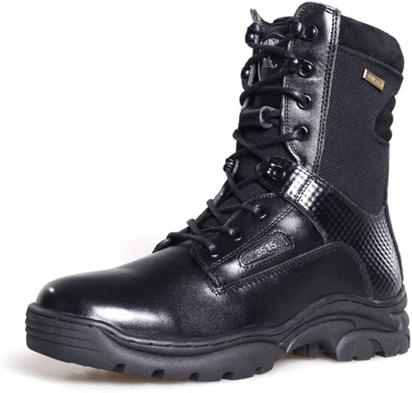 Мужские боевые ботинки, дышащие тактические ботинки для походов на открытом воздухе, противоскользящие командные кожаные военные ботинки, черные - 45/UK 10.5/US 11 Jlfzc
Мужские боевые ботинки, дышащие тактические ботинки для походов на открытом воздухе, противоскользящие командные кожаные военные ботинки, черные - 45/UK 10.5/US 11 Jlfzc