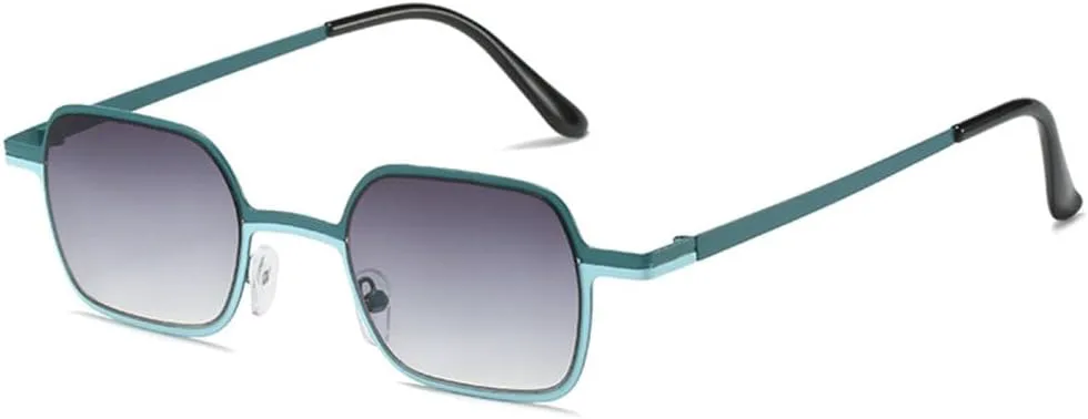 Модные квадратные солнцезащитные очки для женщин, винтажные безободковые очки с градиентными линзами, солнцезащитные очки для мужчин MTZJH, Green Gradient
Модные квадратные солнцезащитные очки для женщин, винтажные безободковые очки с градиентными линзами, солнцезащитные очки для мужчин MTZJH, Green Gradient