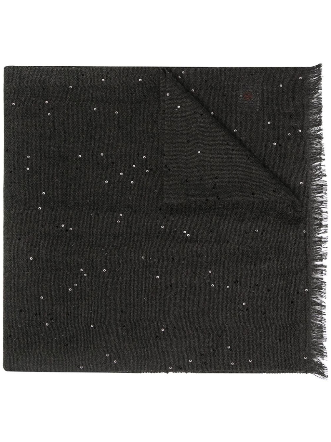 Brunello Cucinelli шарф с пайетками, черный
Brunello Cucinelli шарф с пайетками, черный
