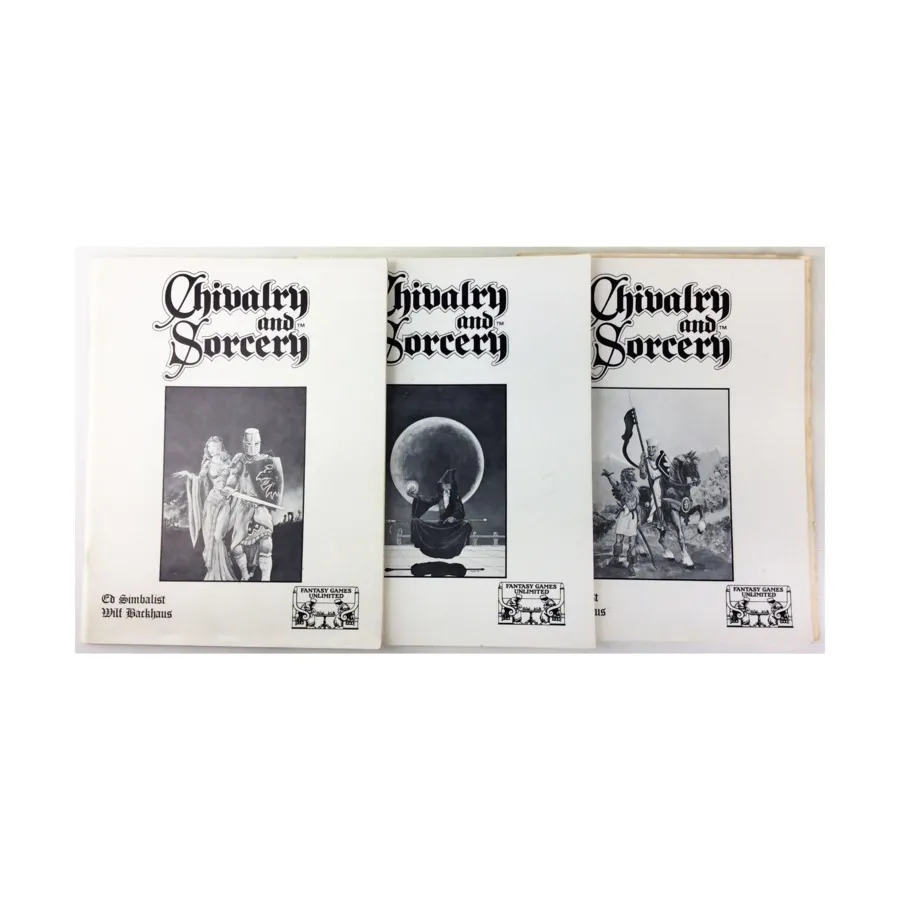 Рыцарство и волшебство (2-е издание), Chivalry & Sorcery (Fantasy Games Unlimited)
Рыцарство и волшебство (2-е издание), Chivalry & Sorcery (Fantasy Games Unlimited)