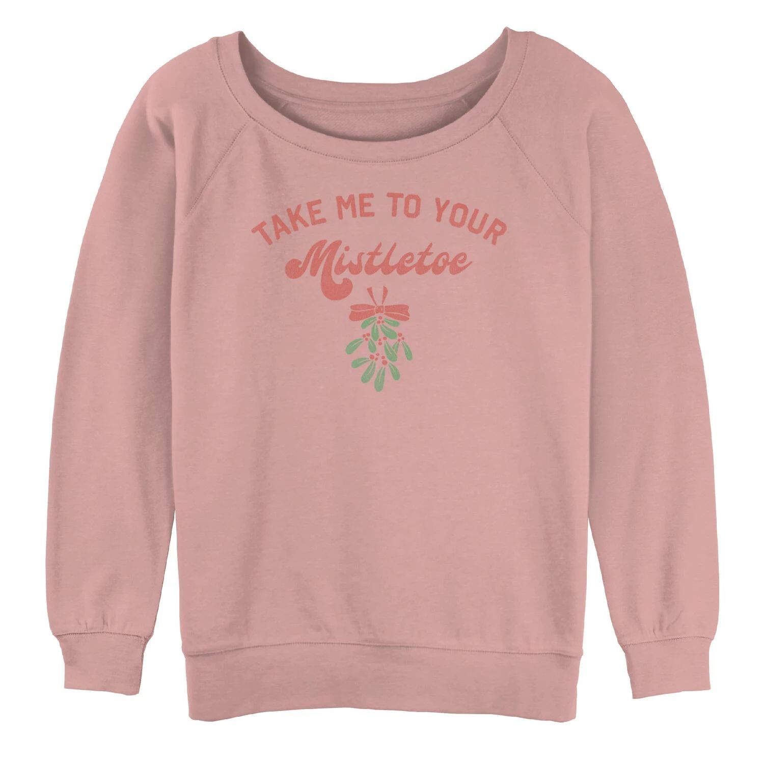 Свитшот рождественский с рисунком «Take Me To Your Mistletoe» Licensed Character, розовый
Свитшот рождественский с рисунком «Take Me To Your Mistletoe» Licensed Character, розовый