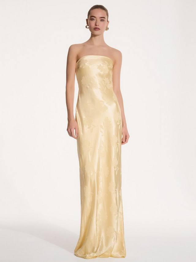 Жаккардовое макси-платье amdra flora OMNES, желтый
Жаккардовое макси-платье amdra flora OMNES, желтый