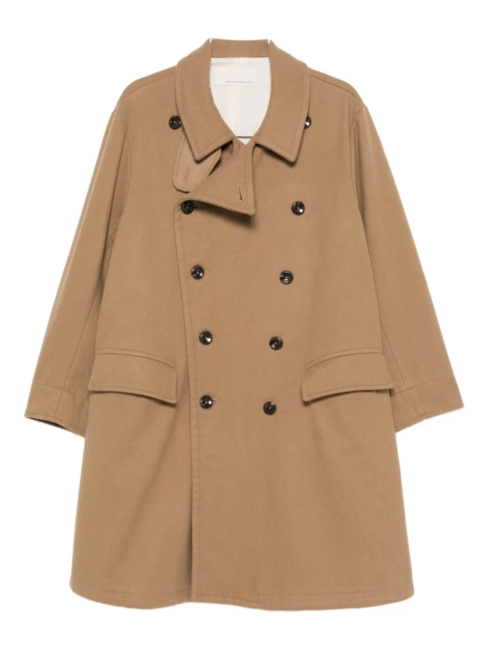 Двубортное пальто Original Vintage Style, коричневый
Двубортное пальто Original Vintage Style, коричневый