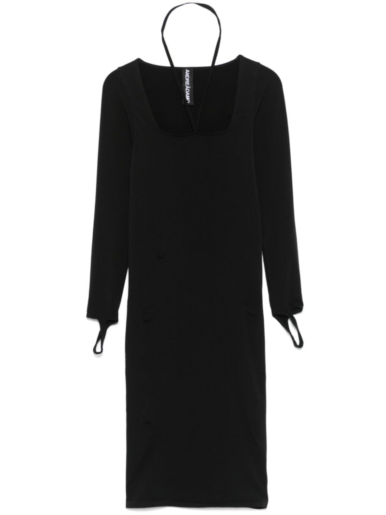 ANDREĀDAMO платье миди из джерси, черный
ANDREĀDAMO платье миди из джерси, черный