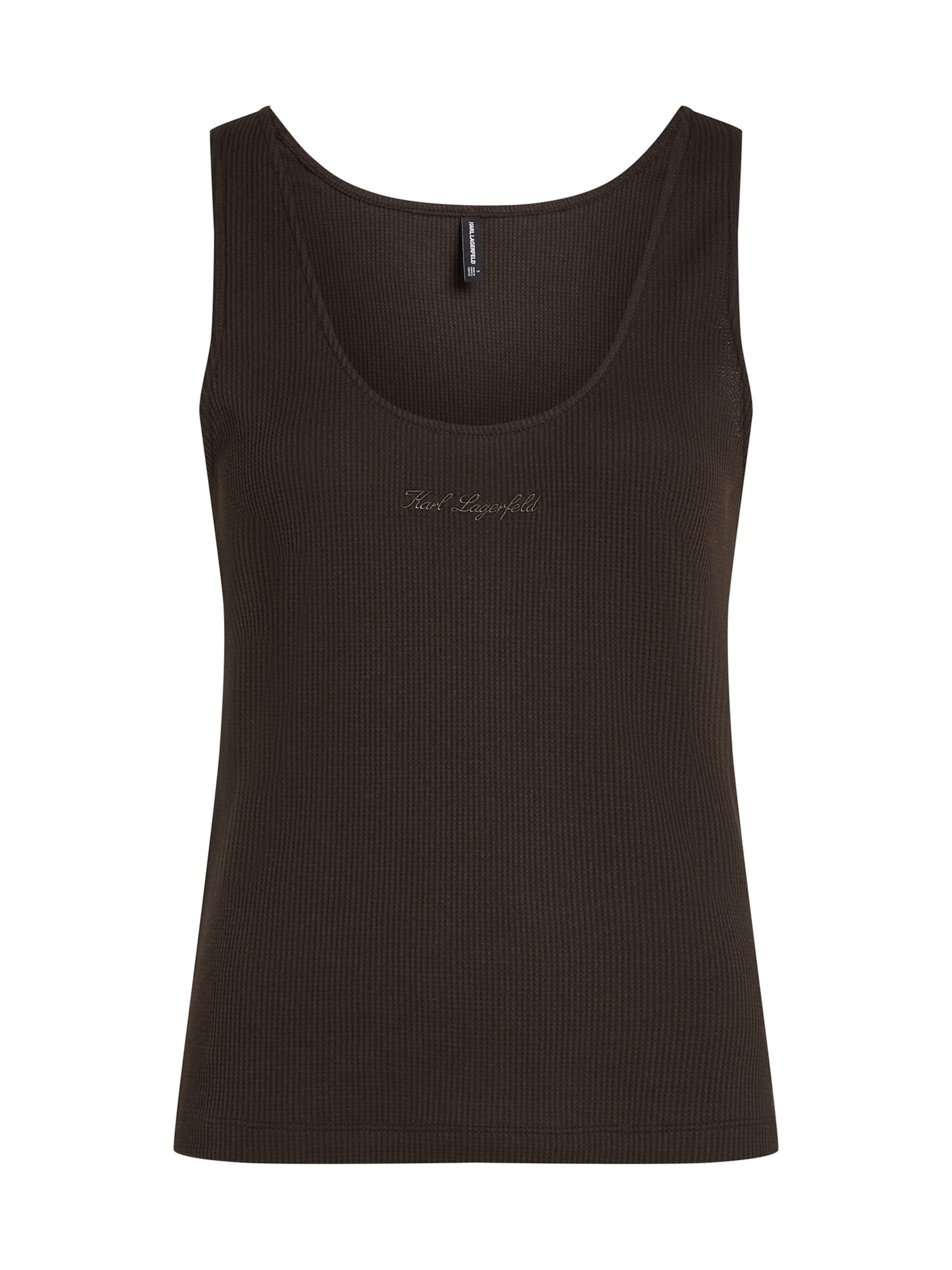 Karl Lagerfeld Топ в темно-коричневом цвете
Karl Lagerfeld Топ в темно-коричневом цвете