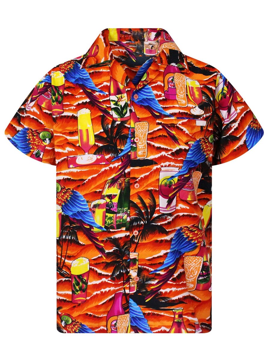 Рубашка King Kameha Parrot Beer, оранжевый
Рубашка King Kameha Parrot Beer, оранжевый