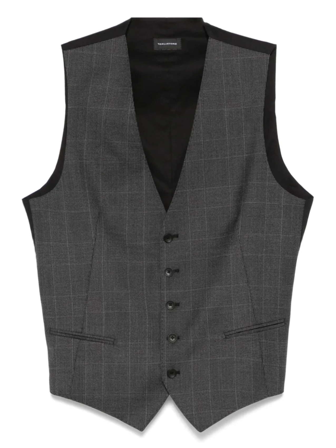 Жилет из хлопка Tagliatore, черный
Жилет из хлопка Tagliatore, черный