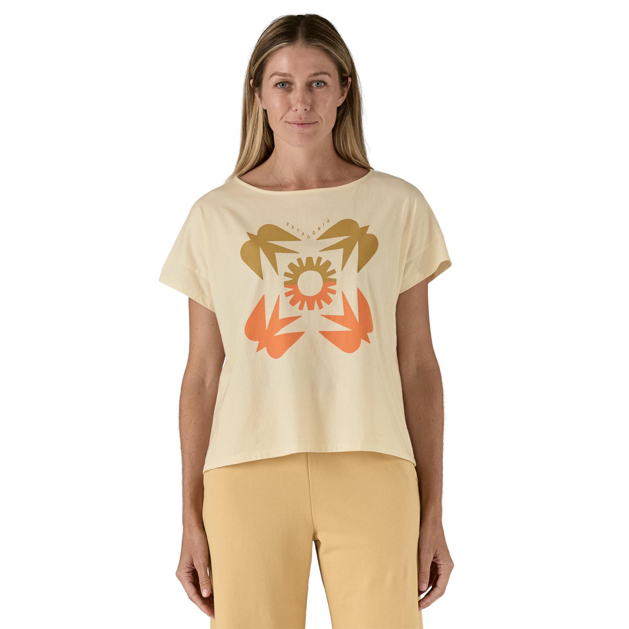 Женская футболка Sunfirst с приспущенными рукавами из органического хлопка Patagonia, Undyed Natural
Женская футболка Sunfirst с приспущенными рукавами из органического хлопка Patagonia, Undyed Natural