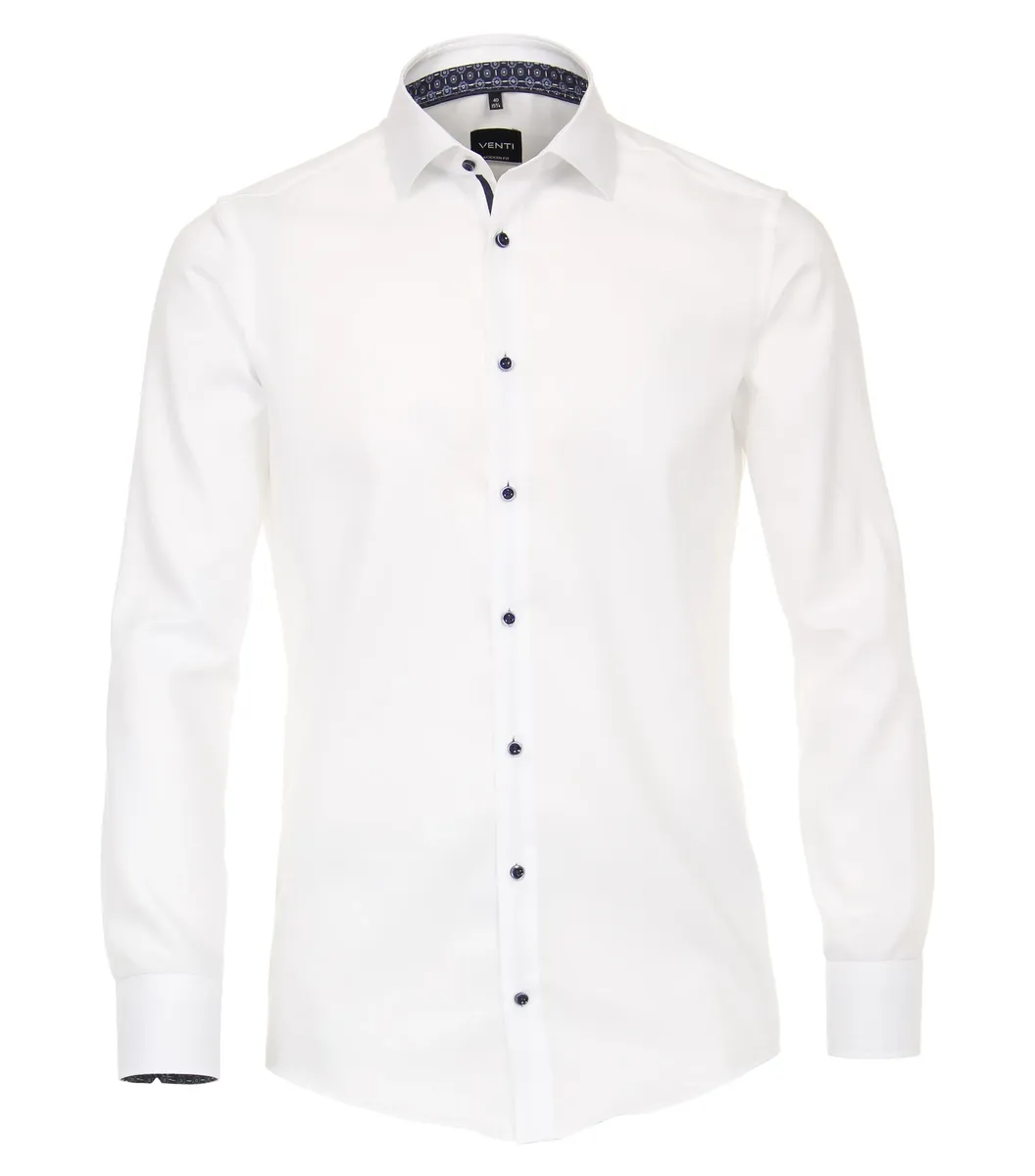 Деловая рубашка VENTI "Деловая рубашка VENTI однотонная", белый
Деловая рубашка VENTI "Деловая рубашка VENTI однотонная", белый
