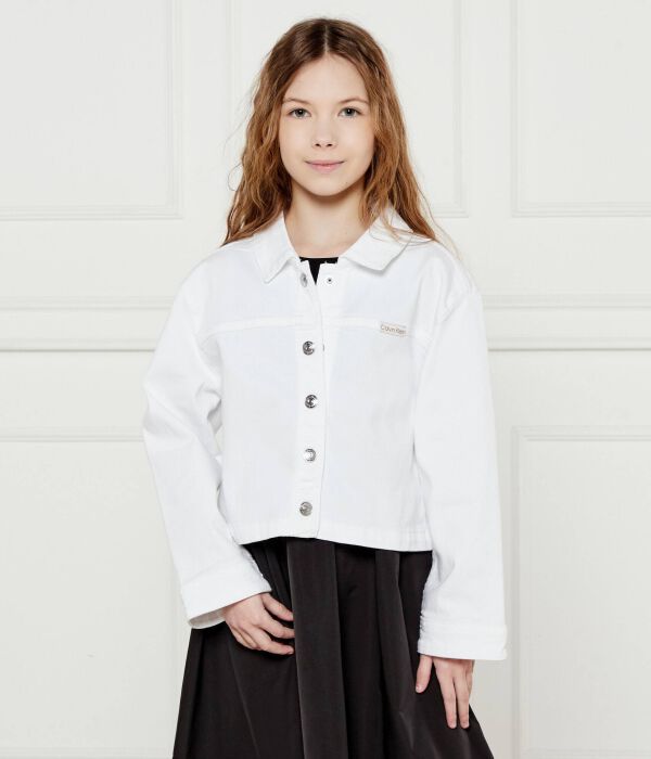 Джинсовая куртка Regular fit Calvin Klein Jeans, белый
Джинсовая куртка Regular fit Calvin Klein Jeans, белый