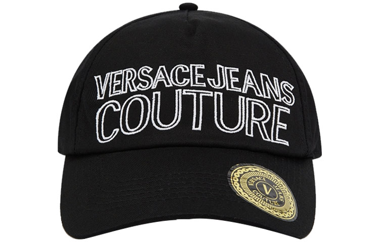 VERSACE JEANS COUTURE Хлопковый берет мужской, Black 
VERSACE JEANS COUTURE Хлопковый берет мужской, Black