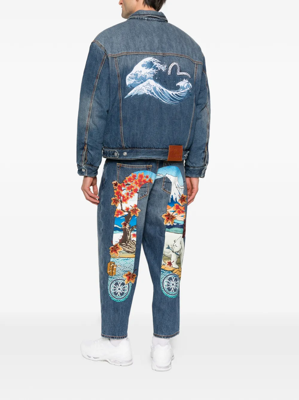 Джинсы с логотипом X Evisu Moose Knuckles, синий
Джинсы с логотипом X Evisu Moose Knuckles, синий