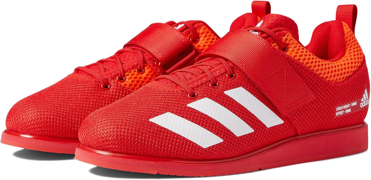 Кроссовки для тяжелой атлетики Adidas Powerlift 5 для мужчин и женщин, белый/красный/оранжевый/ярко-красный
Кроссовки для тяжелой атлетики Adidas Powerlift 5 для мужчин и женщин, белый/красный/оранжевый/ярко-красный