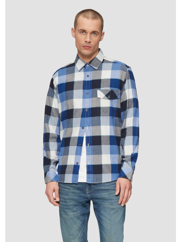 Рубашка s.Oliver Hemd langarm, синий
Рубашка s.Oliver Hemd langarm, синий