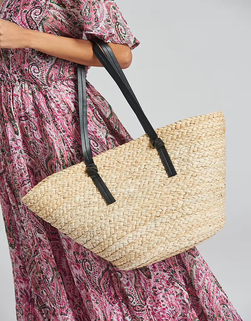 Соломенная сумка-тоут черного цвета South Beach, Черный, Соломенная сумка-тоут черного цвета South Beach
Соломенная сумка-тоут черного цвета South Beach, Черный, Соломенная сумка-тоут черного цвета South Beach