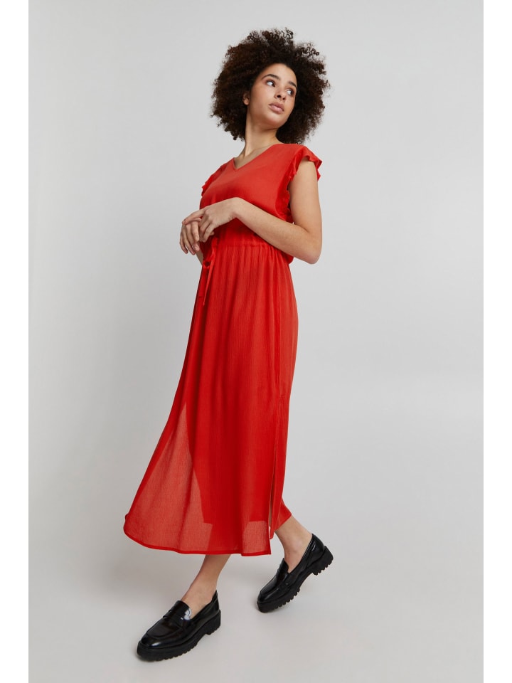 Короткое платье ICHI Midikleid IHMARRAKECH SO DR9 - 20116215 Midikleid mit Bindegürtel, красный
Короткое платье ICHI Midikleid IHMARRAKECH SO DR9 - 20116215 Midikleid mit Bindegürtel, красный