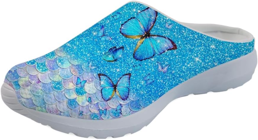 Forchrinse Южно-западные сандалии с арочной поддержкой для мужчин и женщин Navajo Aztec, тапочки-мюли для сада, прогулочные кроссовки для носки в помещении и на улице, Butterfly Mermaid Scales
Forchrinse Южно-западные сандалии с арочной поддержкой для мужчин и женщин Navajo Aztec, тапочки-мюли для сада, прогулочные кроссовки для носки в помещении и на улице, Butterfly Mermaid Scales