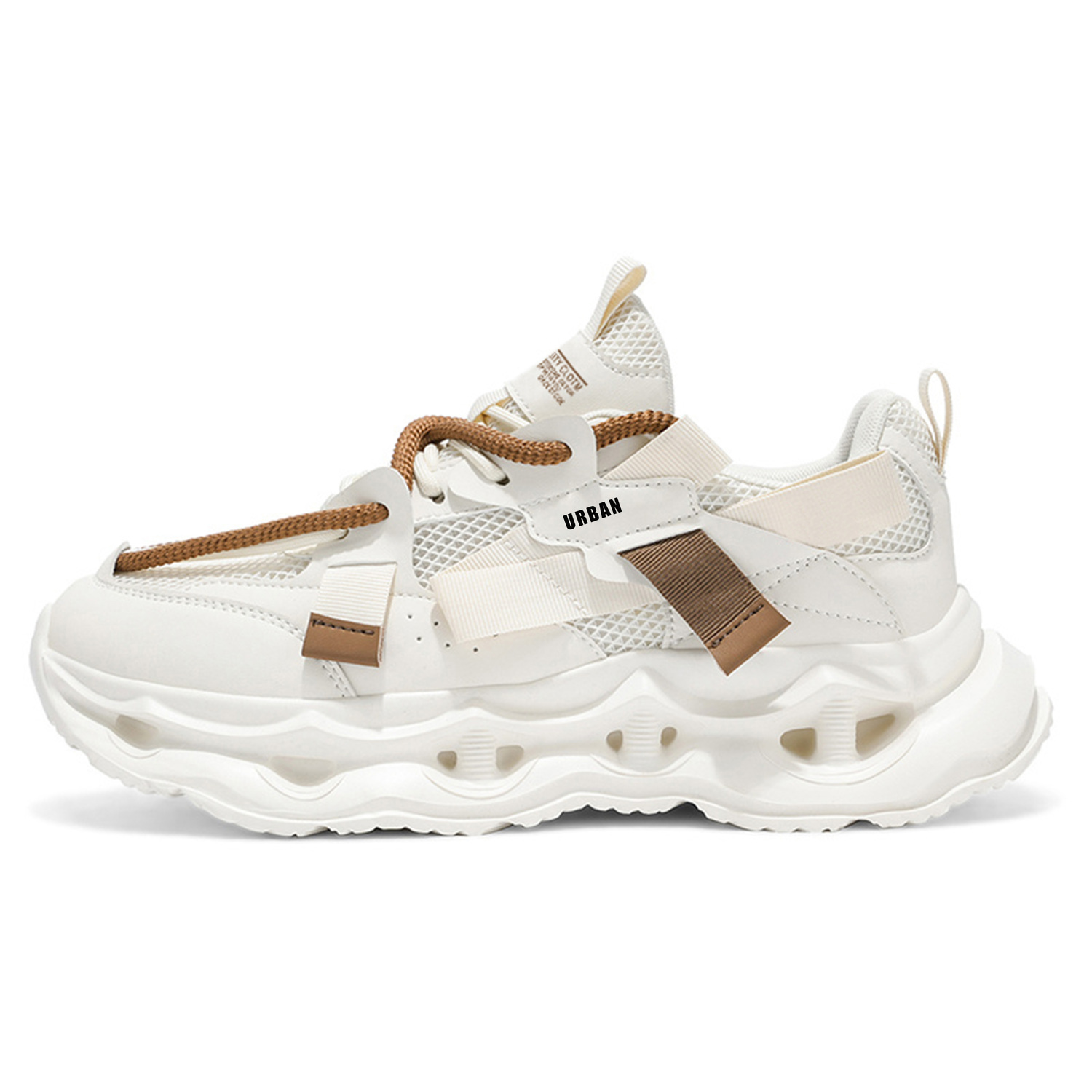 URBAN AUTHENTIC Амортизирующие, устойчивые к истиранию, дышащие, увеличивающие рост низкие массивные кроссовки мужские бежевые, цвет Beige
URBAN AUTHENTIC Амортизирующие, устойчивые к истиранию, дышащие, увеличивающие рост низкие массивные кроссовки мужские бежевые, цвет Beige