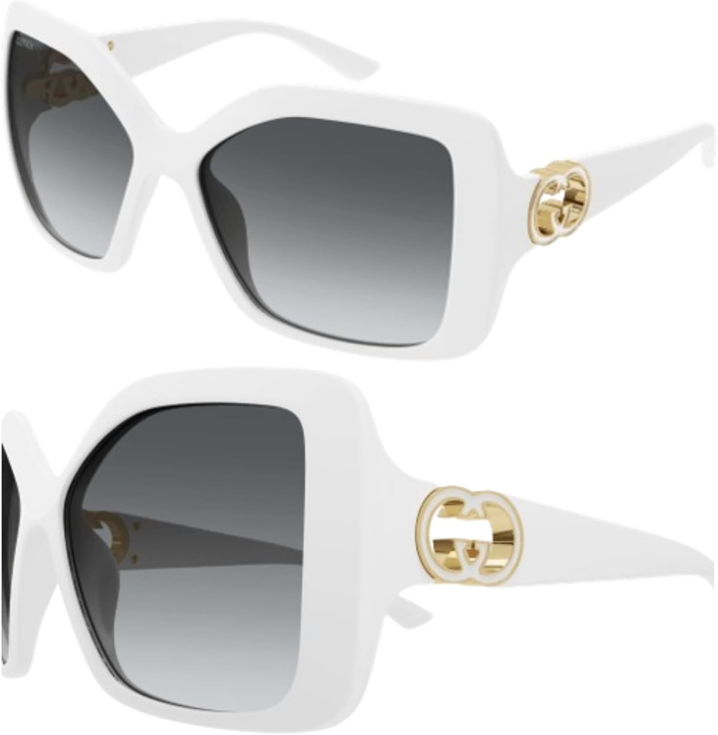 Солнцезащитные очки Gucci GG2015S с обтекаемой формой и логотипом GG, выполненным в стиле "переплетенные буквы G", в комплекте с роскошным набором для очков, White Frame | Grey Lens
Солнцезащитные очки Gucci GG2015S с обтекаемой формой и логотипом GG, выполненным в стиле "переплетенные буквы G", в комплекте с роскошным набором для очков, White Frame | Grey Lens