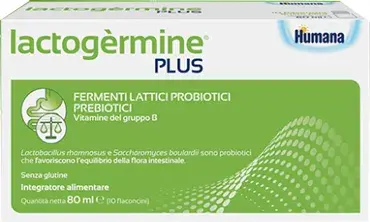 Humana Lactogermine Plus 10 флаконов Баланс кишечной флоры
Humana Lactogermine Plus 10 флаконов Баланс кишечной флоры