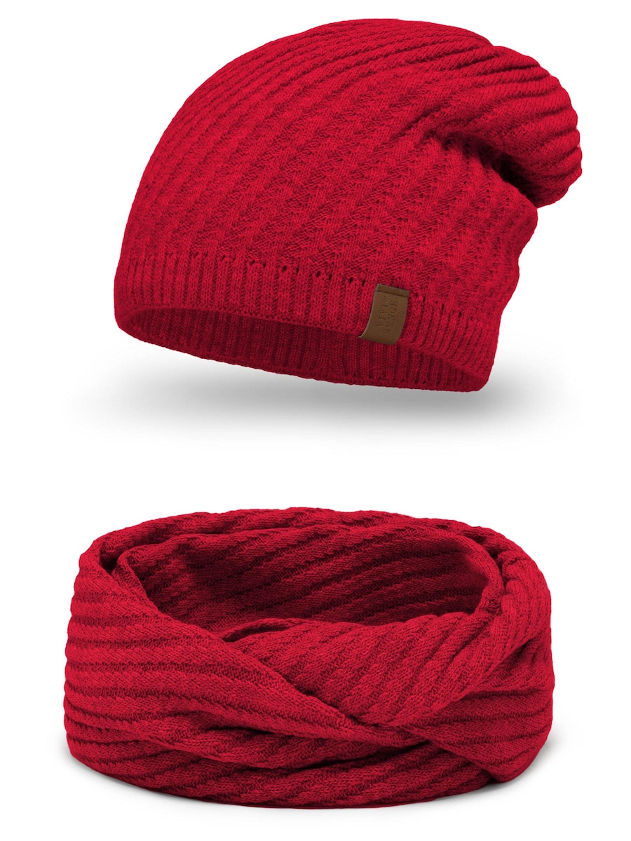 Шапка Vivisence 7017 Set, красный
Шапка Vivisence 7017 Set, красный