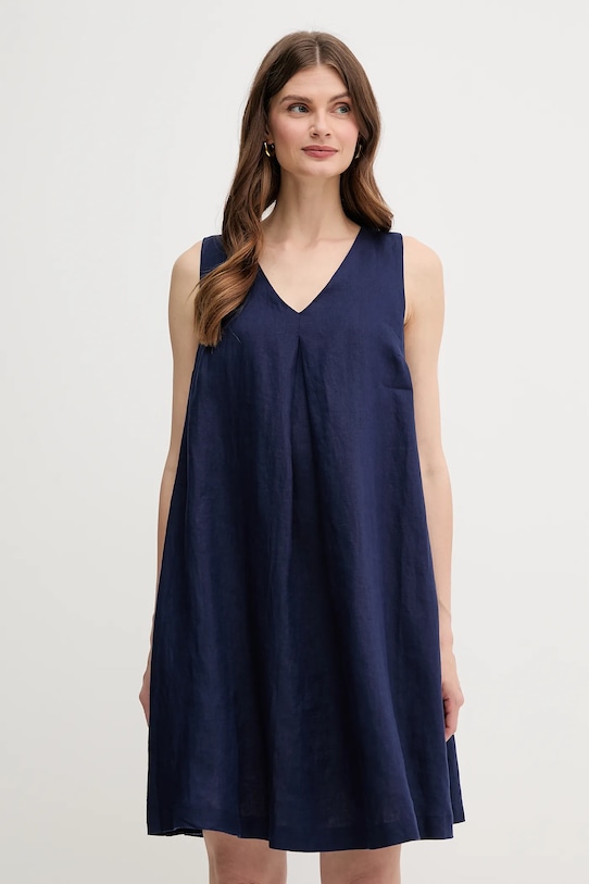Льняное платье United Colors Of Benetton, темно-синий
Льняное платье United Colors Of Benetton, темно-синий